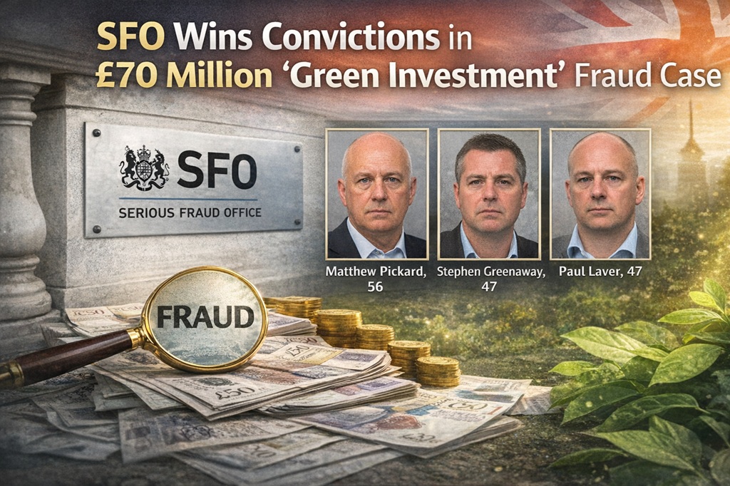 SFO Wins Convictions in £70 Million ‘Green Investment’ Fraud Case